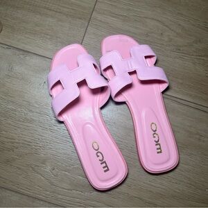 Pink Slide Sandals